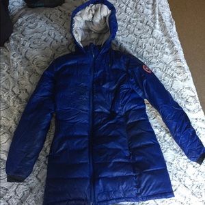 Authentic Canada Goose blue jacket
